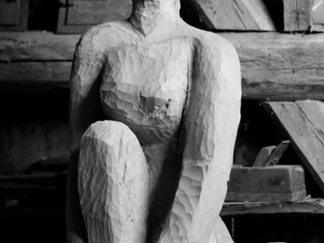 Skulptur "Sitzende"